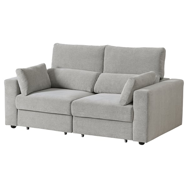 ESKILSTUNA 2-seat sofa, Tallmyra white/black, 190x100x109 cm