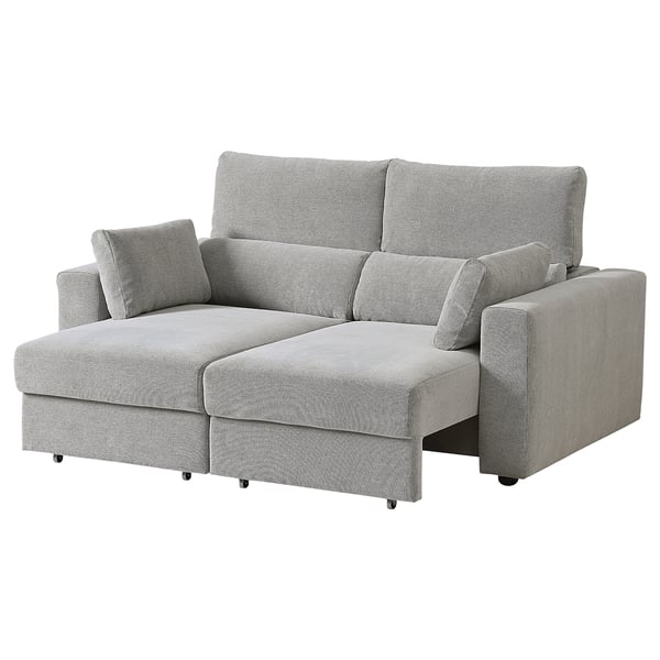 ESKILSTUNA 2-seat sofa, Tallmyra white/black, 190x100x109 cm