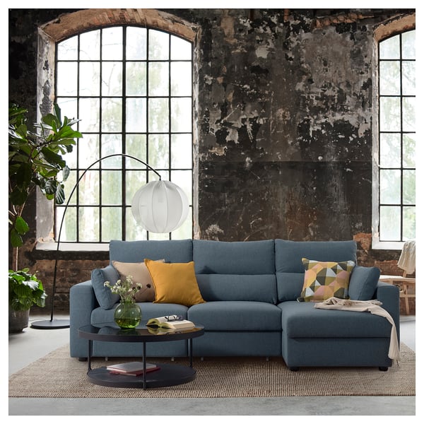 ESKILSTUNA - 3-seater sofa with chaise-longue ,
