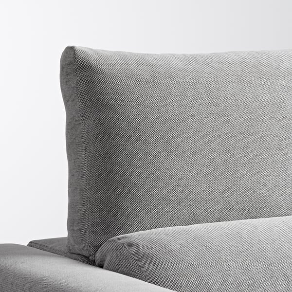 ESKILSTUNA 3-seat sofa, Tallmyra white/black, 268x100x109 cm