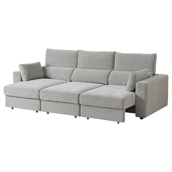 ESKILSTUNA 3-seat sofa, Tallmyra white/black, 268x100x109 cm
