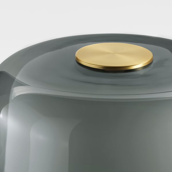 EVEDAL Table lamp - marble/grey ,