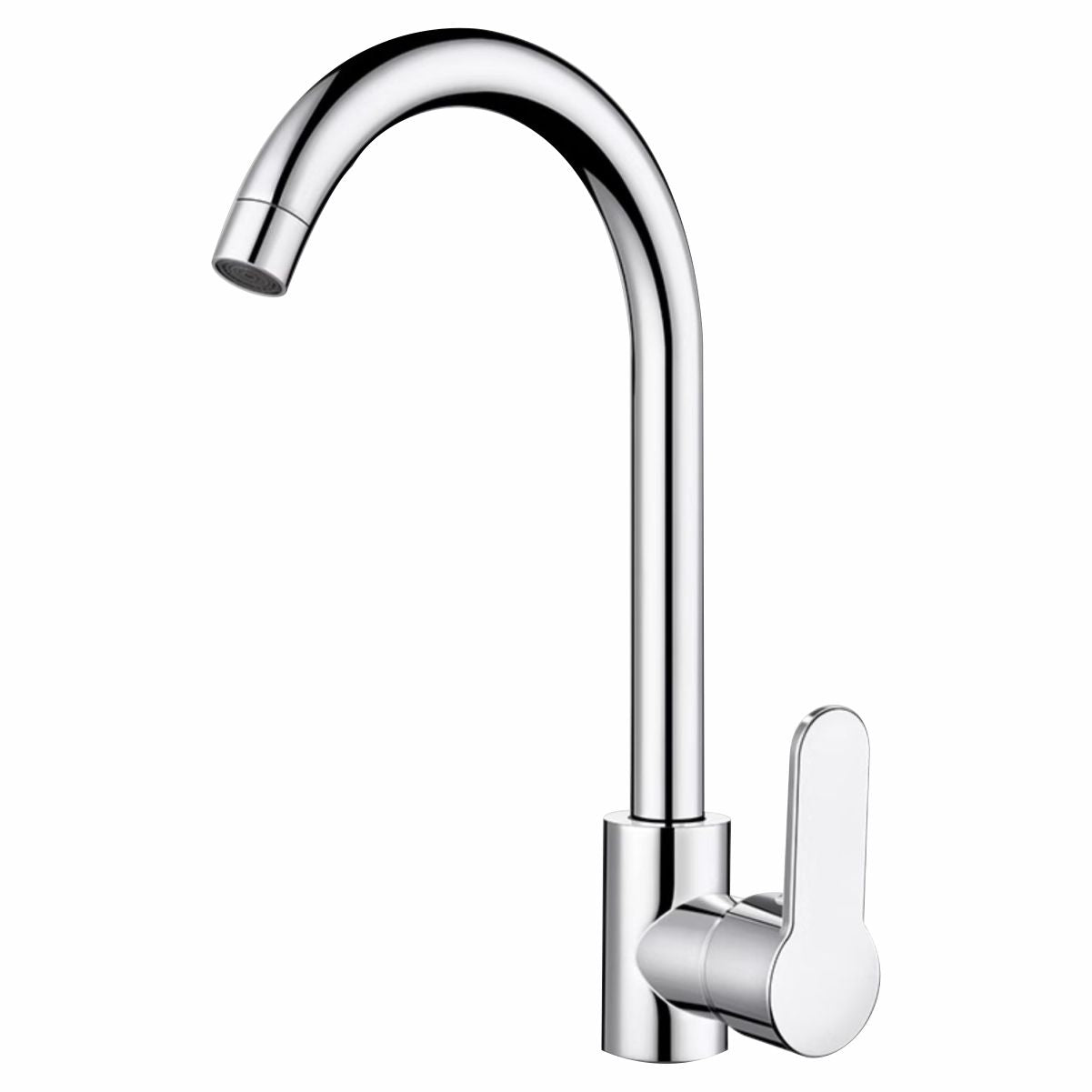 LOA MIXER HIGH SPOUT NICKEL SWEEP