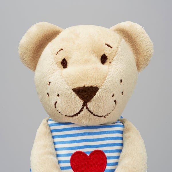 FABLER BJÖRN soft toy, beige, 21 cm