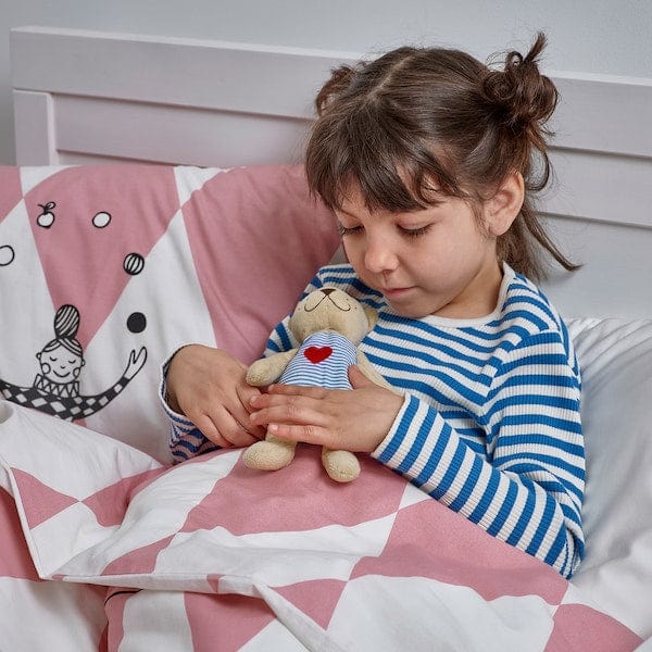Ikea FABLER BJÖRN - Soft toy, beige, 21 cm