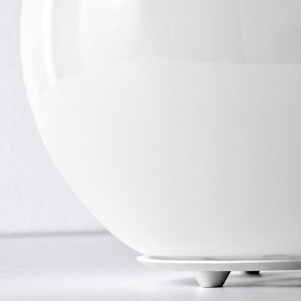 FADO table lamp, white, 25 cm