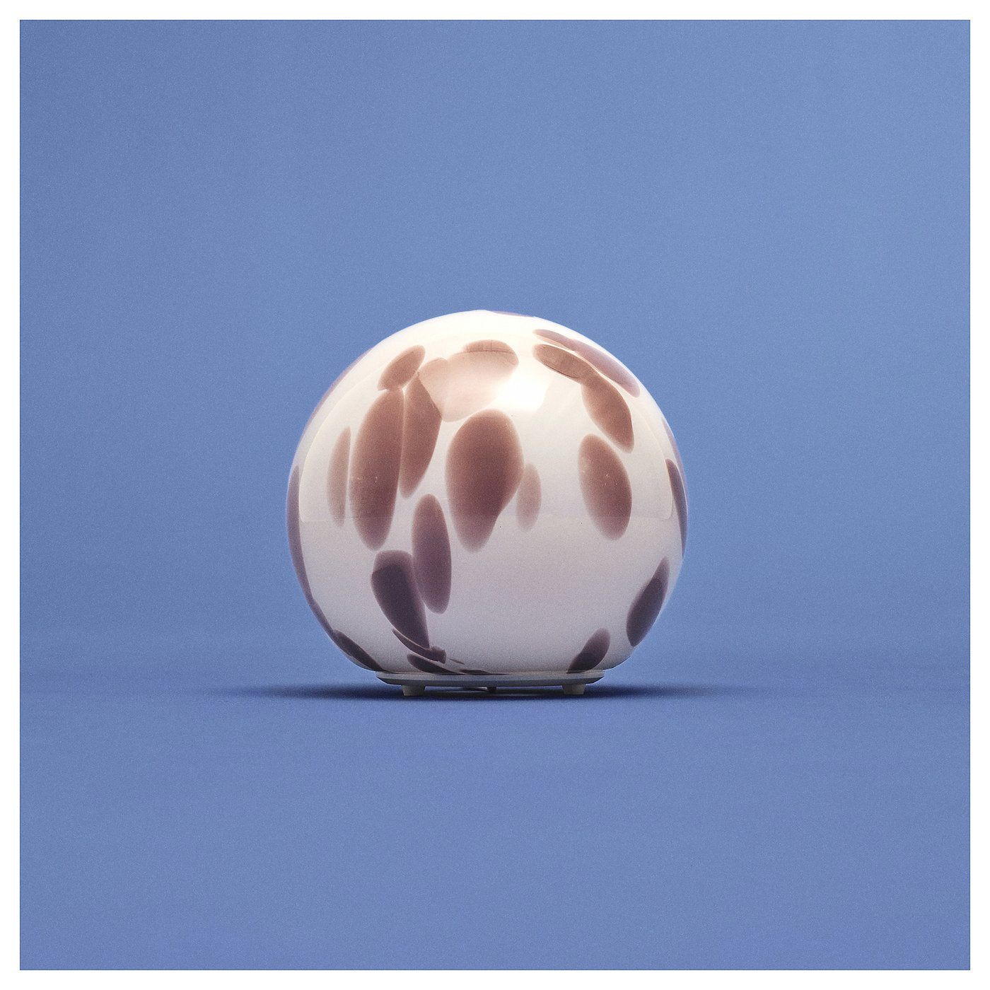 FADO table lamp, pink/glass, 25 cm