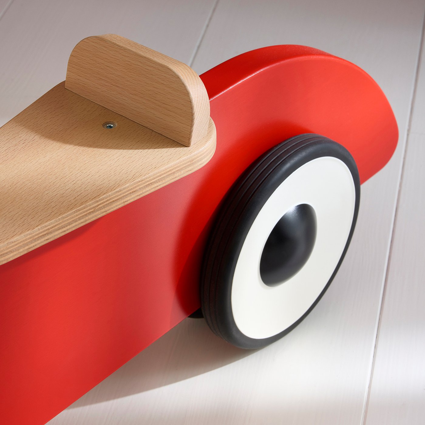 FÄLTHARE ride-on toy car, red, 68x36 cm