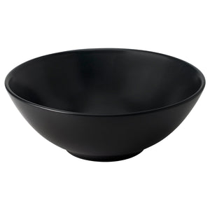 FÄRGKLAR bowl, matt dark grey, 16 cm