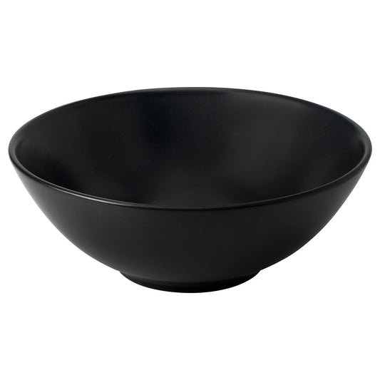 FÄRGKLAR bowl, matt dark grey, 16 cm