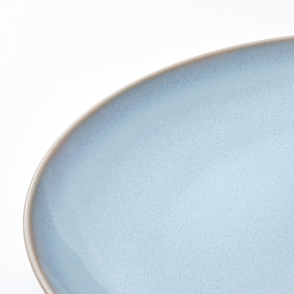 FÄRGKLAR - Plate, light blue, 26 cm