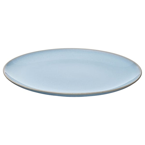 FÄRGKLAR - Plate, light blue, 26 cm