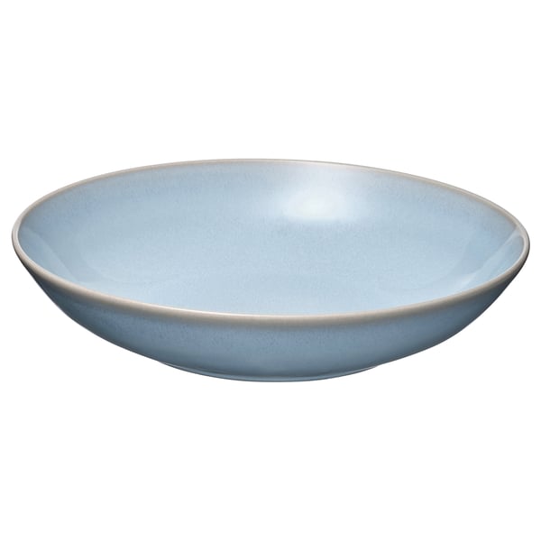 FÄRGKLAR deep plate, light blue, 23 cm
