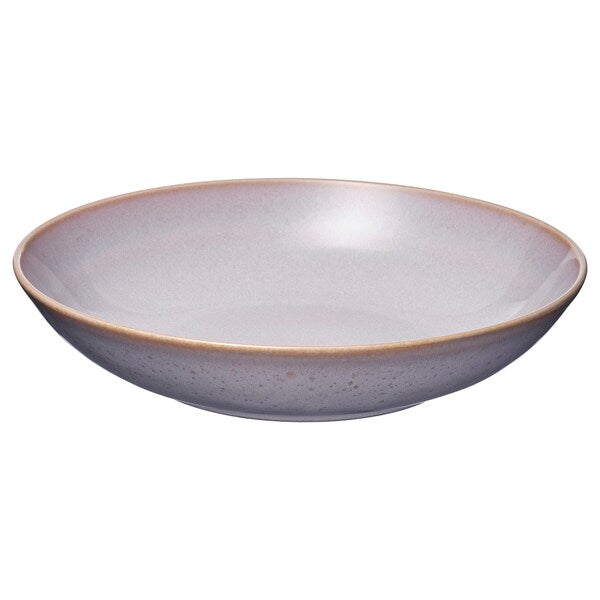 FÄRGKLAR - Deep plate, light pink, 23 cm