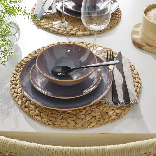 FÄRGKLAR - FÄRGKLAR Side plate, lilac, 20 cm