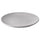 FÄRGKLAR side plate, matt light grey, 20 cm