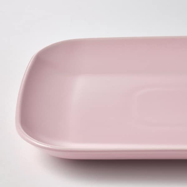 FÄRGKLAR Flat - matt pale pink 30x18 cm , 30x18 cm price include 4 pieces