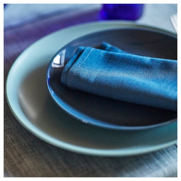 Ikea FÄRGKLAR - Plate, matt light turquoise, 26 cm