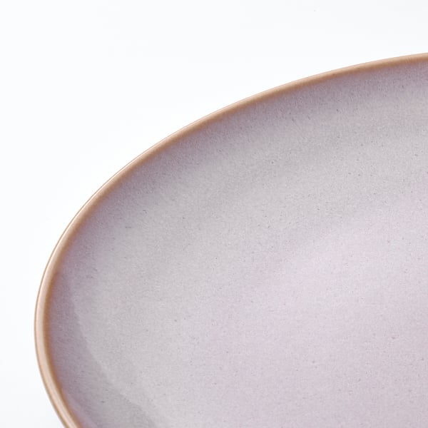 FÄRGKLAR plate, light pink, 26 cm