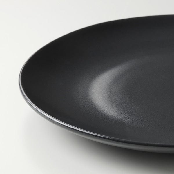 Ikea FÄRGKLAR - Service 18 pieces, matt dark grey ,