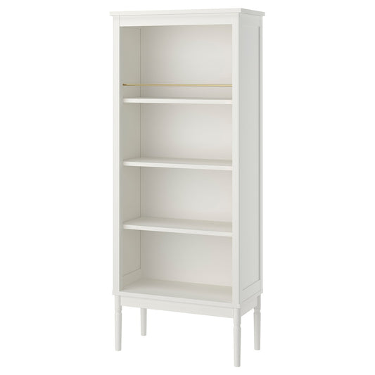 FÄRJKARL bookcase, off-white, 77x39x188 cm
