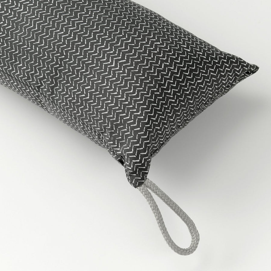 FAGEBLÅMME draft stopper, dark grey, 90 cm