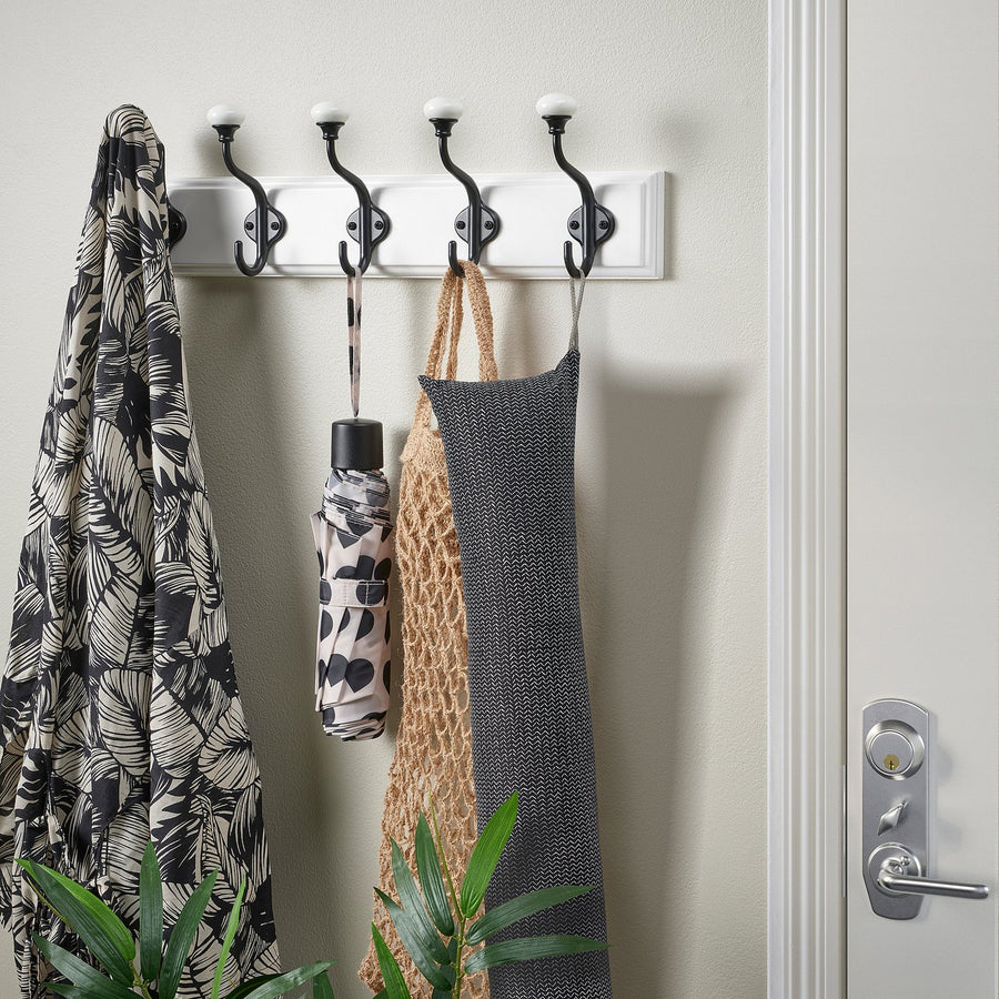 FAGEBLÅMME draft stopper, dark grey, 90 cm