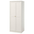 FÅGELFJÄLLET wardrobe with 2 doors, off-white, 82x60x194 cm