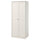 FÅGELFJÄLLET wardrobe with 2 doors, off-white, 82x60x194 cm