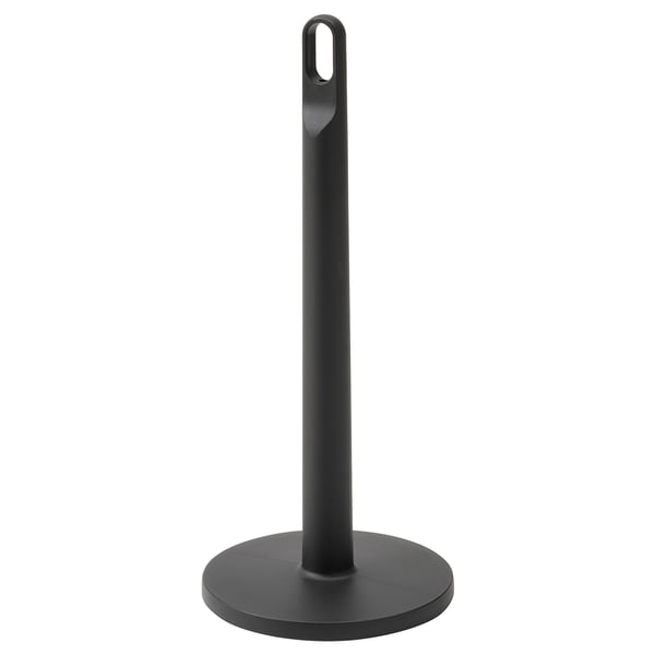 FAMILJ kitchen roll holder, anthracite, 13x30 cm