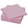 FANTASTISK paper napkin, pink, 33x33 cm, 50 pack