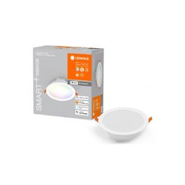 RECESSED SPOTLIGHT LED SMART PLASTIC WHITE 15.5 CM LED 12W RGB