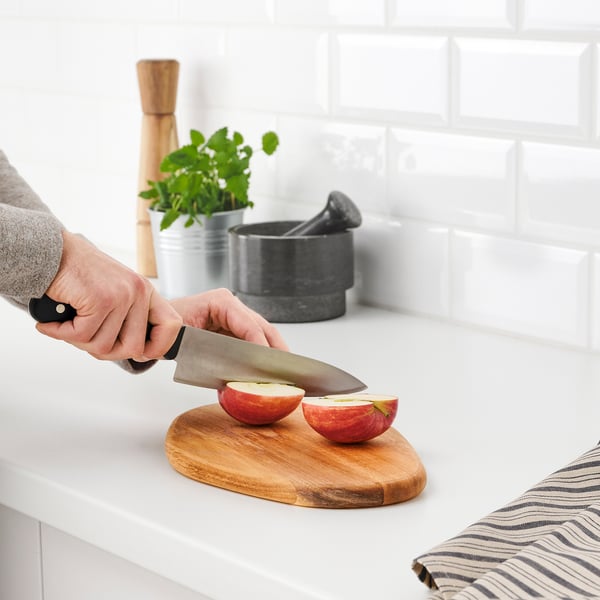 FASCINERA chopping board, acacia, 28x19 cm