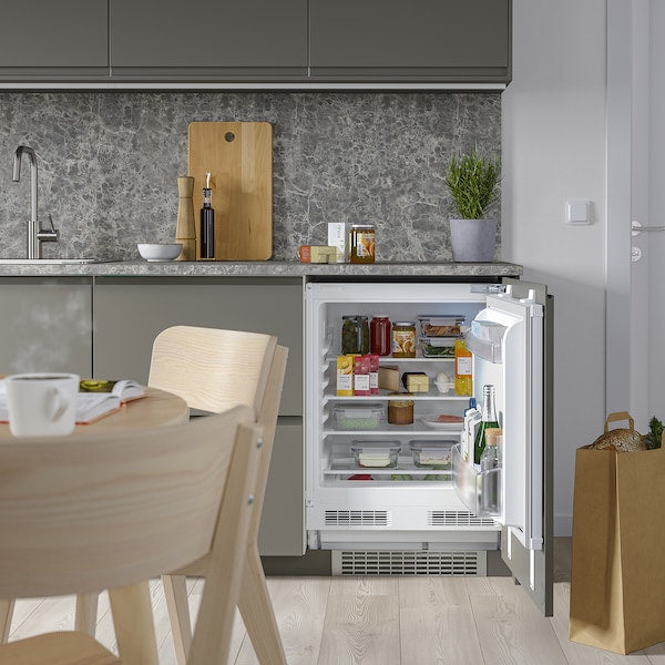 FASTNÄS - Undercounter refrigerator, IKEA 500 integrated,130 l