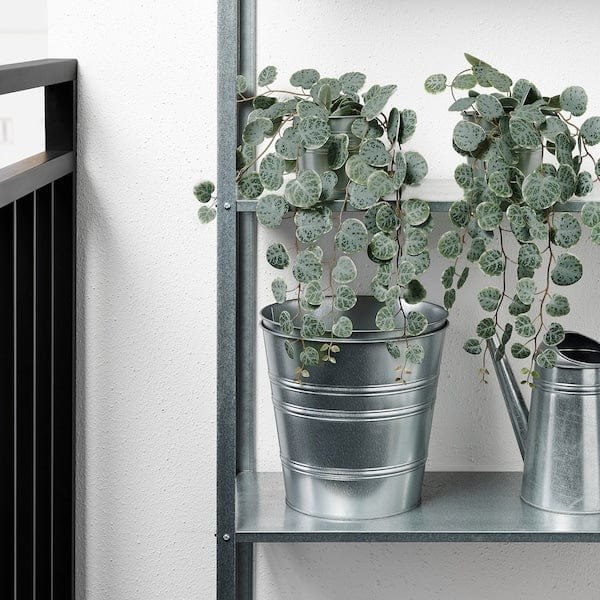 Ikea FEJKA - Artificial potted plant, in/outdoor hanging/String of hearts, 9 cm