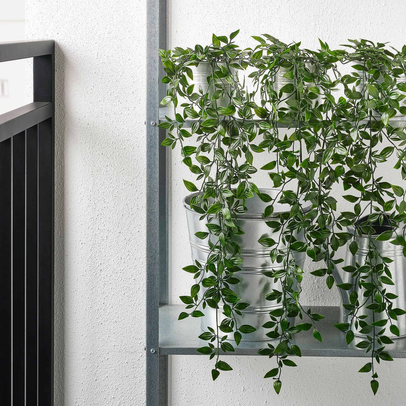 FEJKA artificial potted plant, in/outdoor/hanging, 9 cm