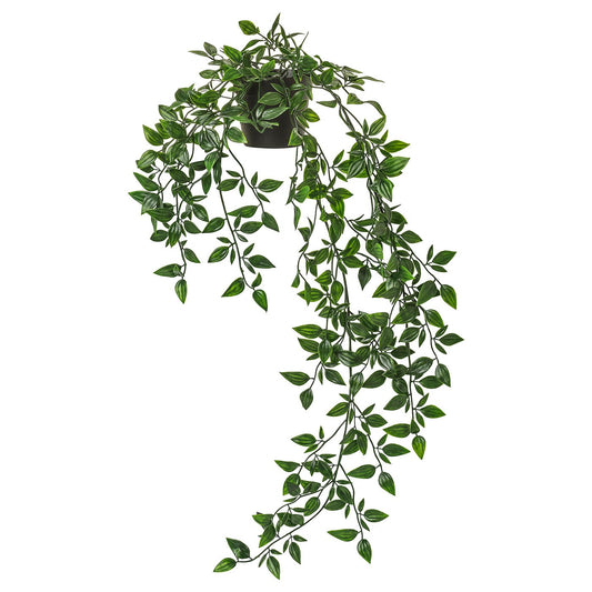 FEJKA artificial potted plant, in/outdoor/hanging, 9 cm