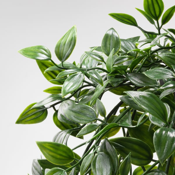 FEJKA artificial potted plant, in/outdoor/hanging, 9 cm
