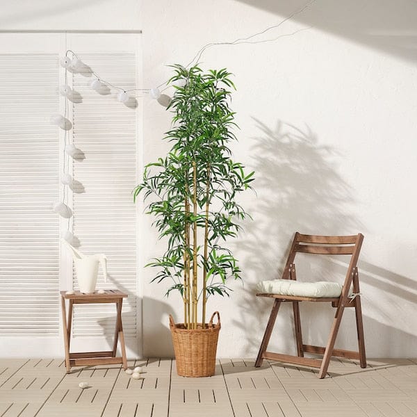 Ikea FEJKA - Artificial potted plant, in/outdoor bamboo, 23 cm