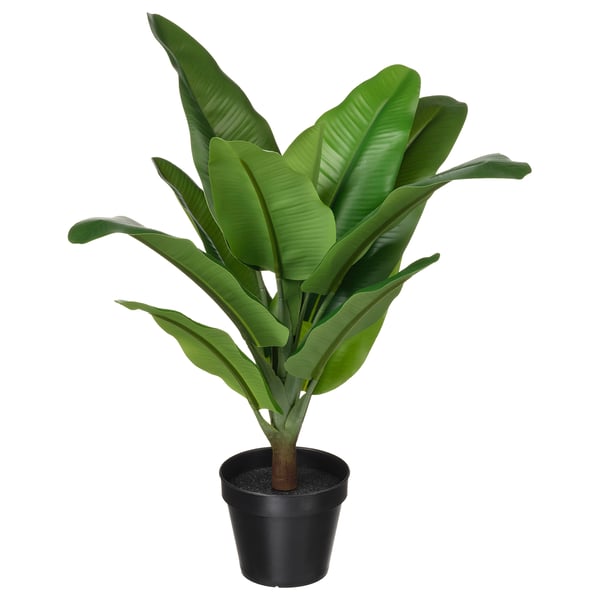 FEJKA - Artificial pruned plant, for indoor/outdoor Banana, 12 cm.