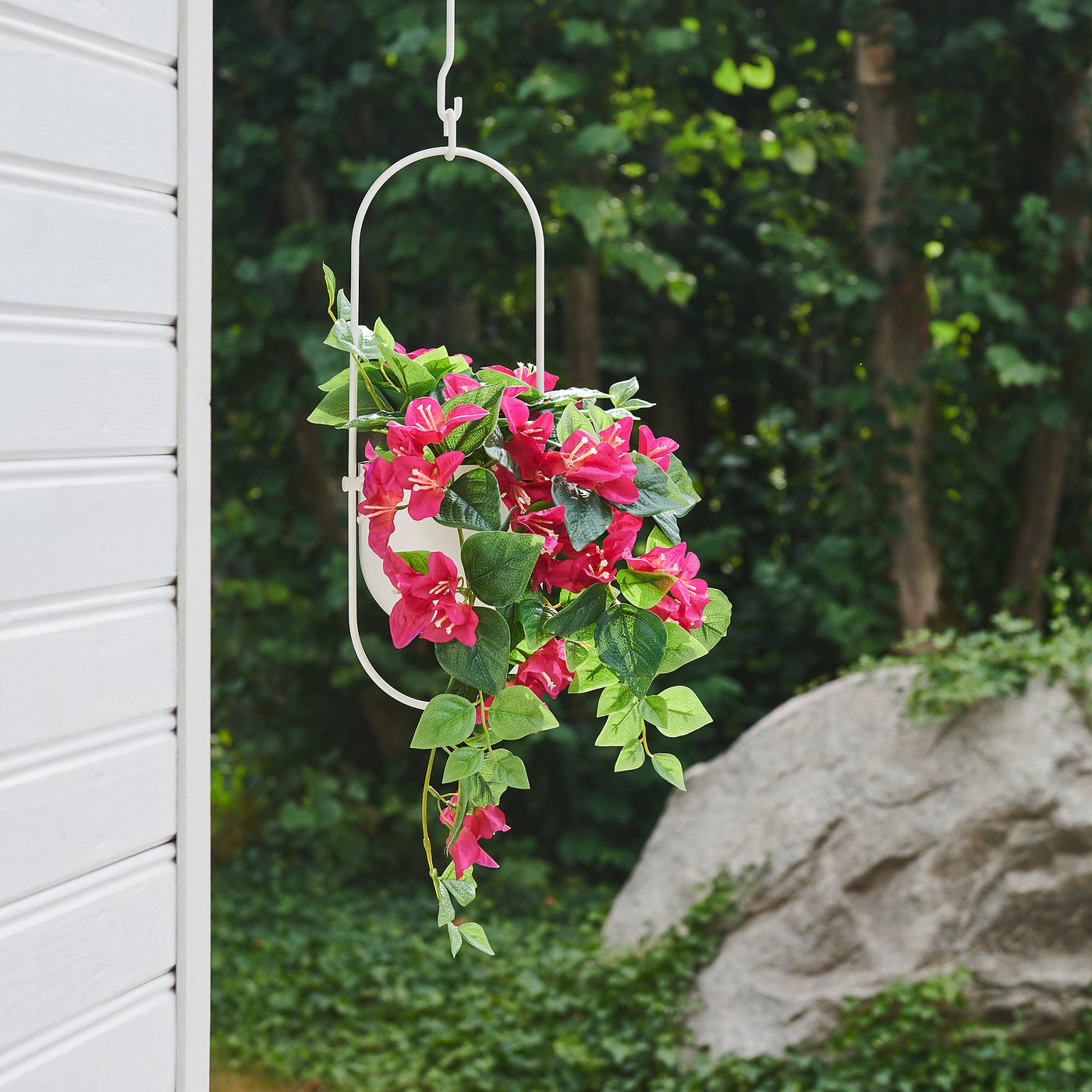 FEJKA artificial potted plant, in/outdoor/Bouganvilla pink, 12 cm