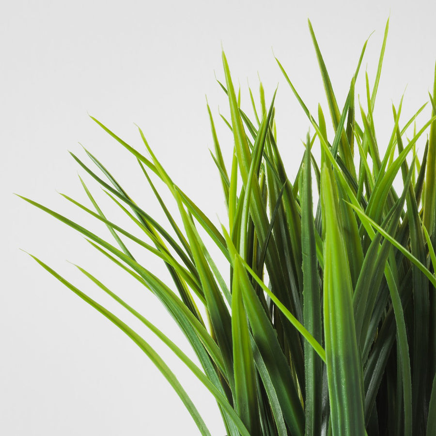 FEJKA artificial potted plant, in/outdoor grass, 9 cm