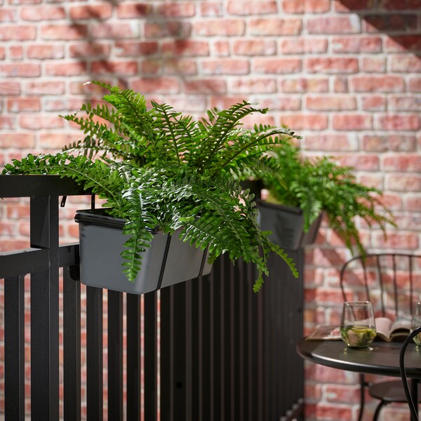 FEJKA - Artificial potted plant, in/outdoor fern, 15 cm