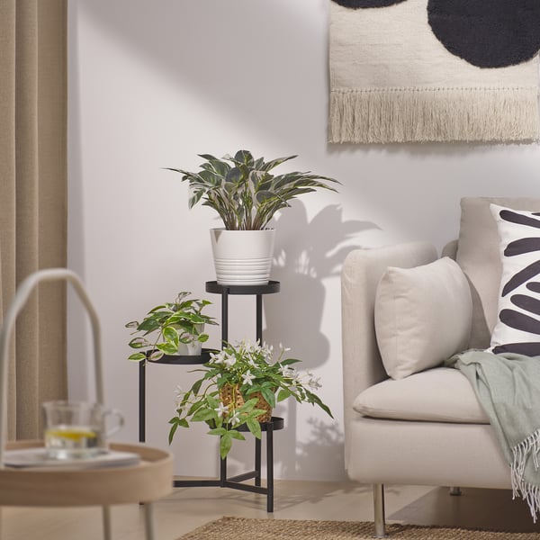 FEJKA artificial potted plant, in/outdoor/Wax plant hanging