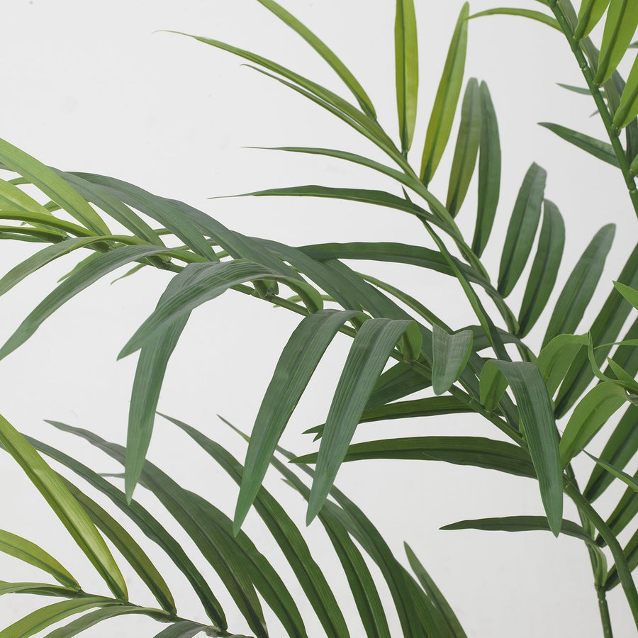 FEJKA artificial potted plant, in/outdoor/Kentia palm, 21 cm