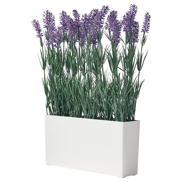 Ikea FEJKA - Artificial potted plant with pot, in/outdoor Lavender