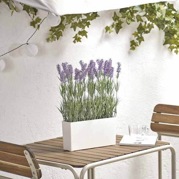 Ikea FEJKA - Artificial potted plant with pot, in/outdoor Lavender