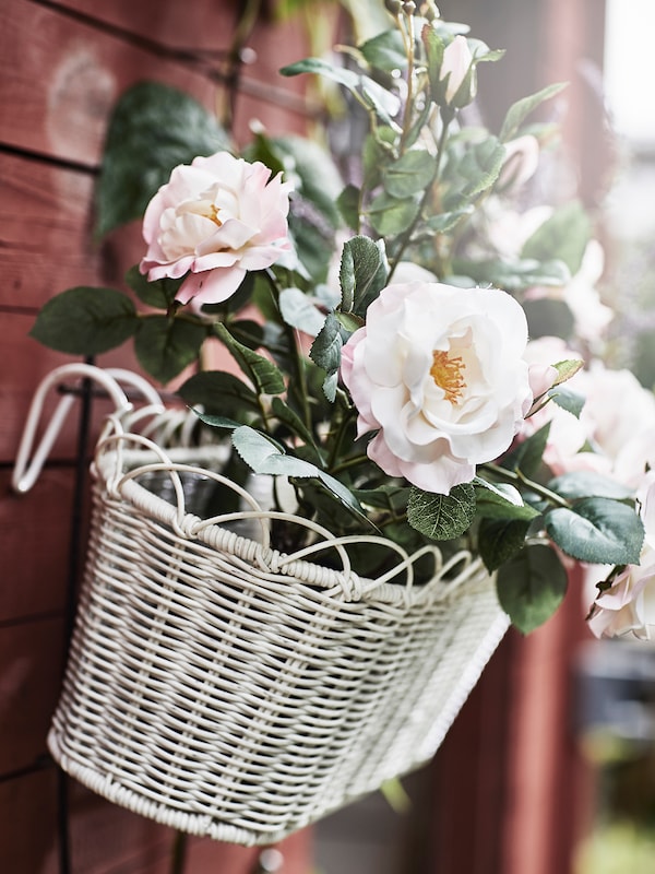 FEJKA - Artificial potted plant, in/outdoor/Rose pink, 12 cm