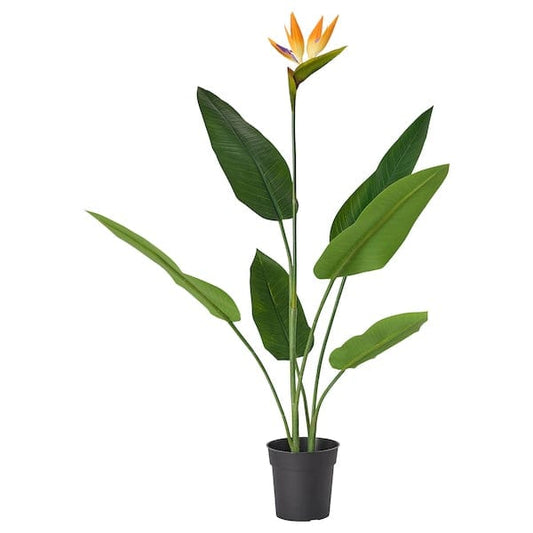 Ikea FEJKA - Artificial pot plant, indoor/outdoor Bird of Paradise, 19 cm