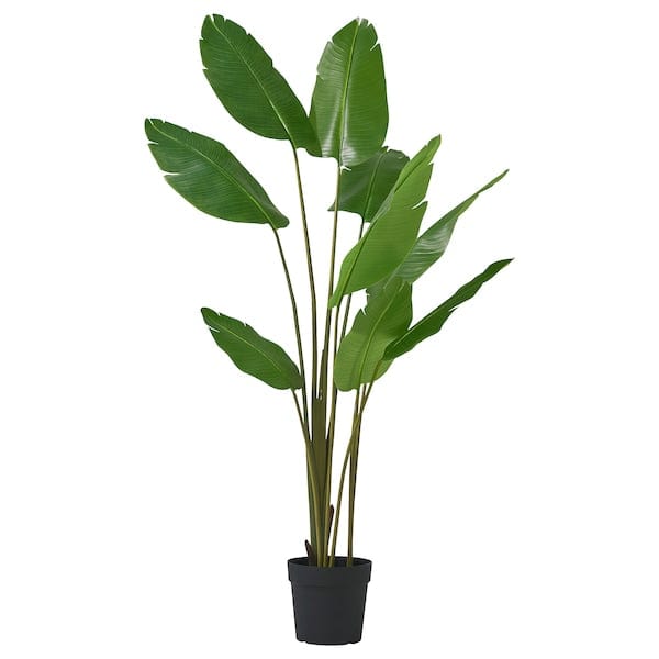 Ikea FEJKA - Artificial potted plant, in/outdoor Bird of paradise, 23 cm